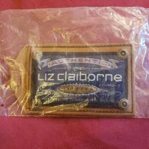 Liz claiborne luggage tag brand